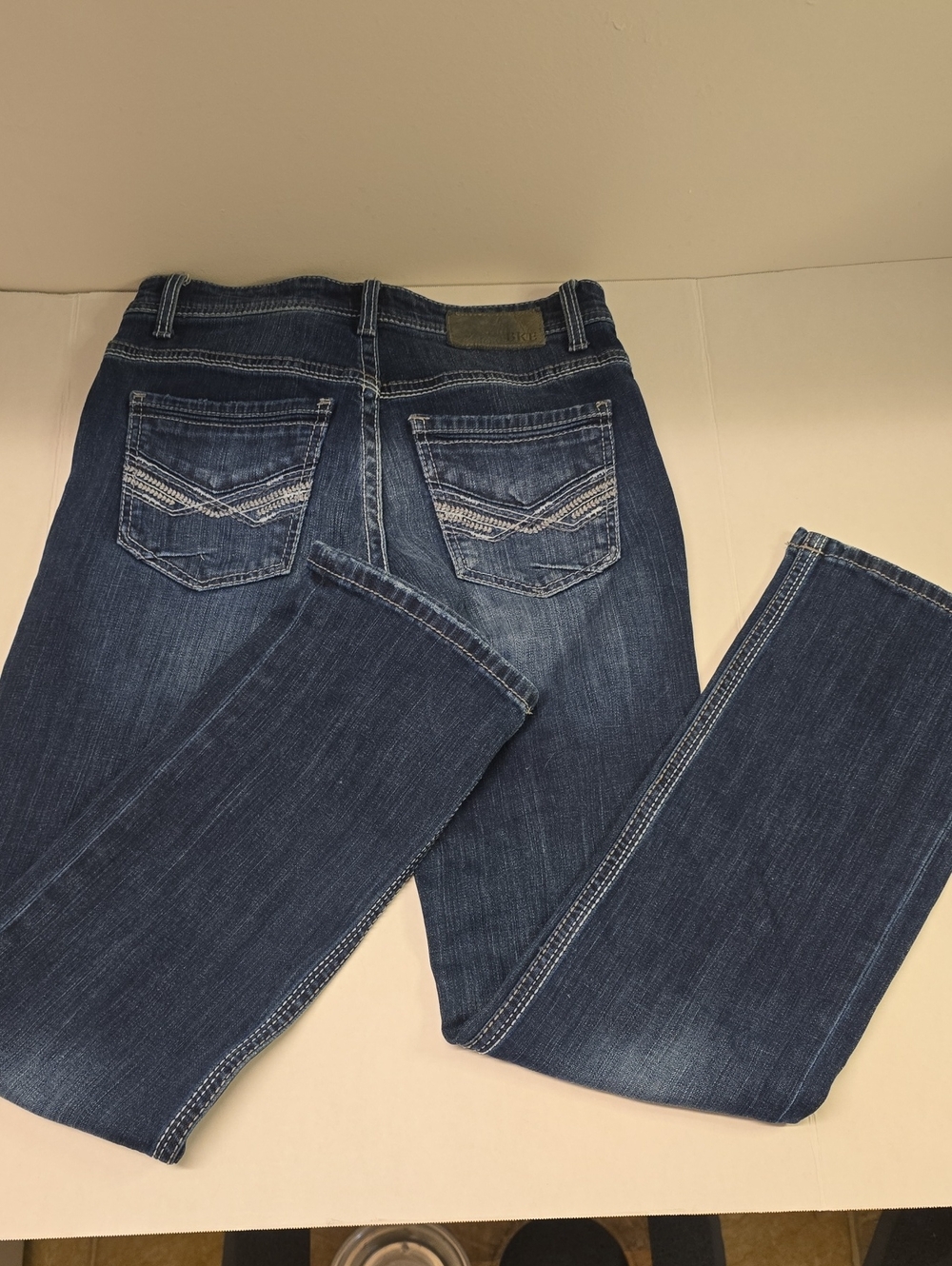 BKE Women's Dark Blue Boot Cut Jeans
